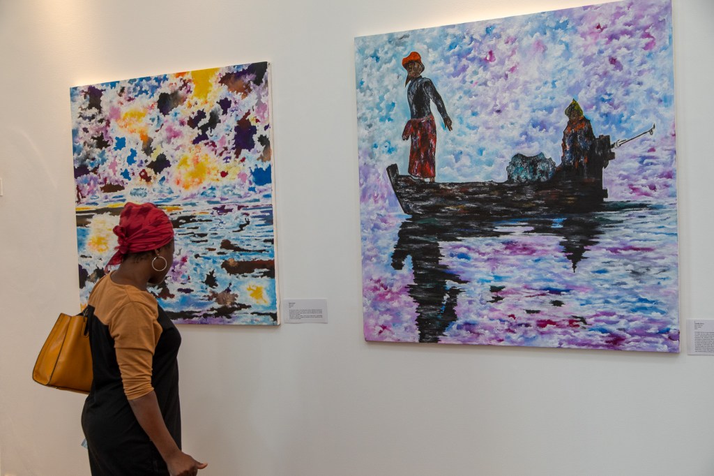 “Entre Mundos: Ecos do Cosmos e Fluxos Celestiais” – Lizzie Ana expõe na Galeria&nbsp;Kulungwana